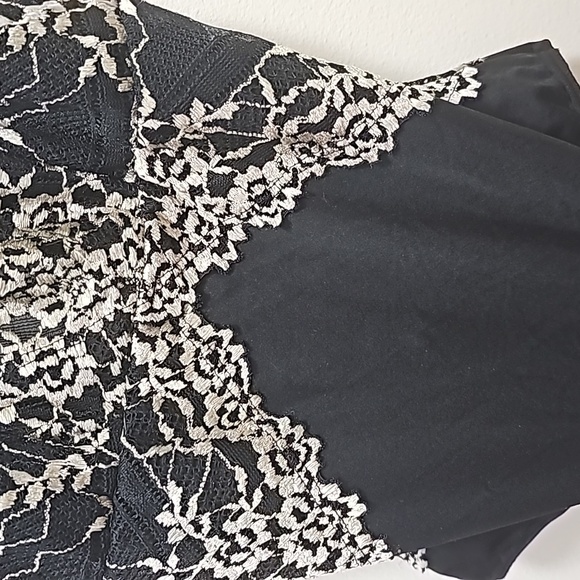 NWT Brazilian lingerie large black and gold...beautiful piece - Picture 7 of 7